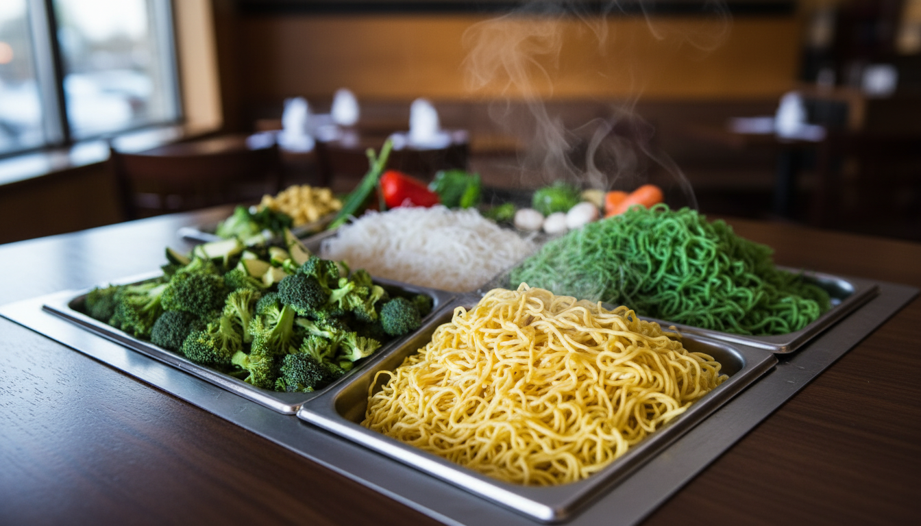 Noodles and Vegetables